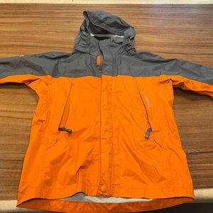 Marmot kids rain jacket with hoody-like new